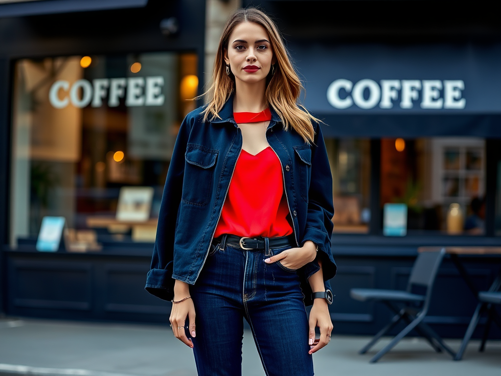 b-recette.be | Décryptage des Couleurs: Que Mettre avec un Jean Bleu Foncé Femme?