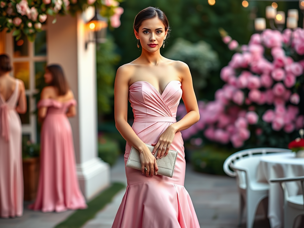 b-recette.be | Astuces pour choisir une pochette en fonction de la coupe de la robe rose